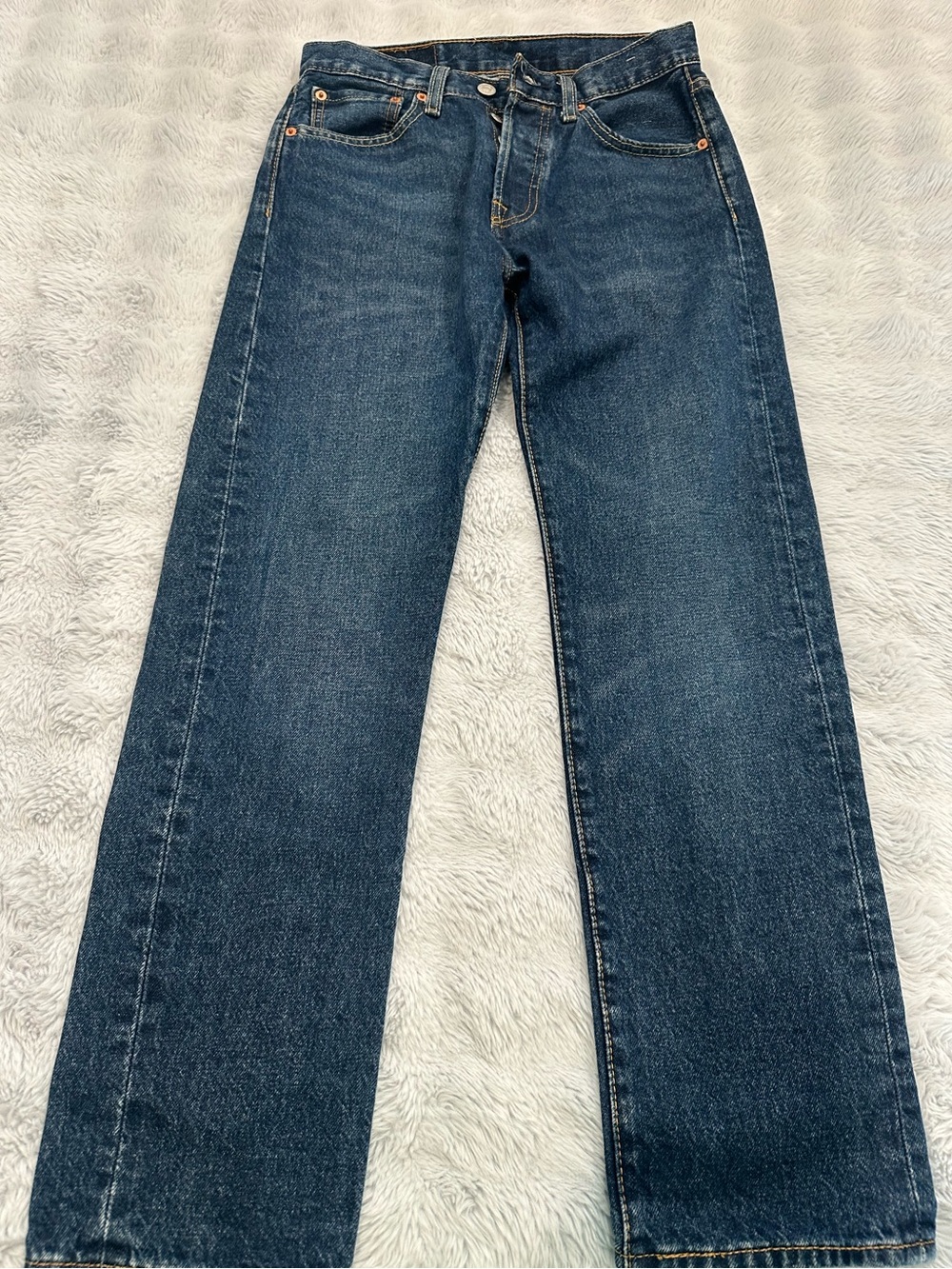 Levi’s 501 Original Jeans Women’s 28x30 Dark Wash Straight Leg